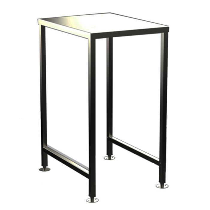 Alto-Shaam Oven Equipment Stand With Seismic Feet, 27-1/4" Wide, Sturdy Black Frame For Commercial Kitchens
