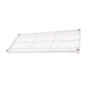 Omcan 48222 Chrome Wire Wine Shelf 36"W x 14"D, 9-Bottle Capacity