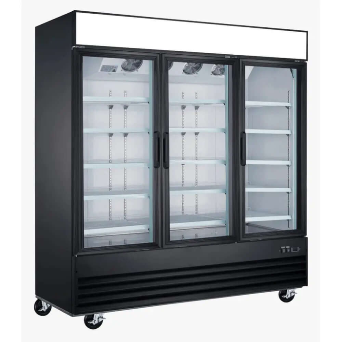 Ancaster Food Equipment AFE GF60 79.5-Inch Glass Door Freezer