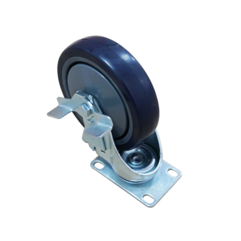 Omcan 46585 Caster with Brake for Dish Cabinets and Worktable Cabinets heavy-duty swivel caster wheel with brake