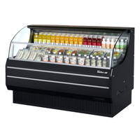 Turbo Air TOM-75SW(B)-N 75-3/4"W 13.5 cu. ft. Open Merchandiser