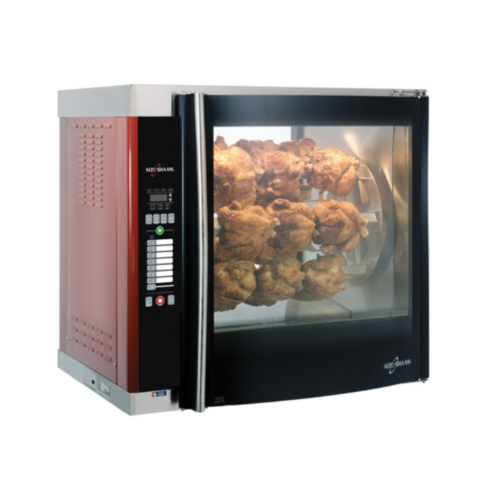 Alto-Shaam AR-7E Electric Countertop Rotisserie Oven For Up To 28 Chickens Cooking On Display
