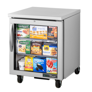 True TUC-27FG-HC~FGD01 27.63 inch Undercounter Glass Door Freezer