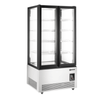 OMCAN 21.18 cu.ft. Glass Display Freezer With 4-Sided Glass Design For Retail Environments