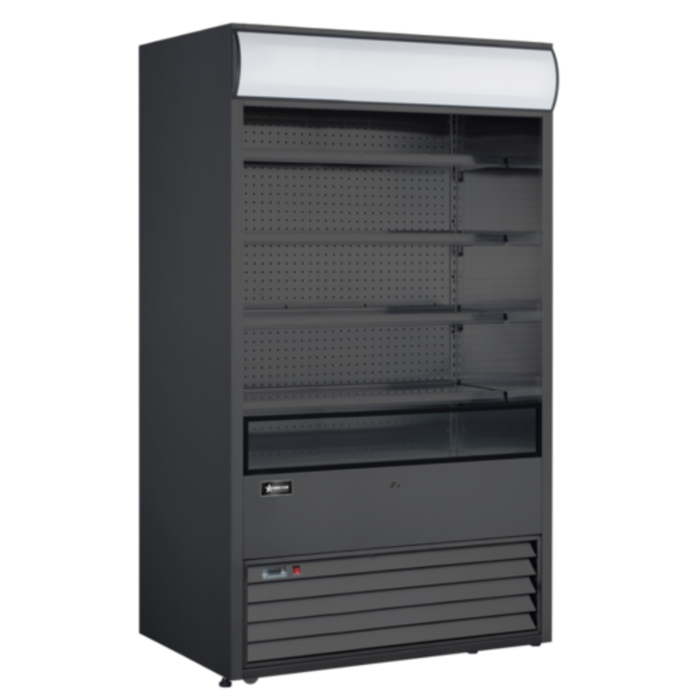 Omcan 48266 48"W Grab-and-Go Open Refrigerated Showcase Merchandiser