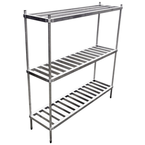 Omcan 44614 Casier de rangement pour fûts, 60" L, capacité de 6 fûts