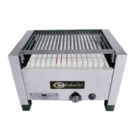 EmberGlo 25C-OPEN FRT 26" Countertop Gas Ceramic Hearth Charbroiler