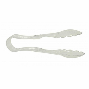 Omcan 80154 9-Inch Clear Polycarbonate Serving Utility Tongs