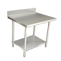 Thorinox DSST-2484-BKSS 84" x 24" Stainless Steel Top Work Table