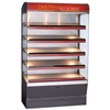 Alto-Shaam HSM-48/5S/T Heated Self-Service Merchandiser Displaying Hot Grab-and-Go Food Items