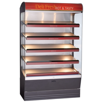 Alto-Shaam HSM-48/5S/T Heated Self-Service Merchandiser Displaying Hot Grab-and-Go Food Items