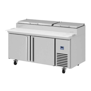 Infrico IRT-MR67EN 67-3/8" Refrigerated Pizza Prep Table Counter