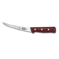 Victorinox 5.6616.15 6" Curved Flexible Boning Knife Wood Handle