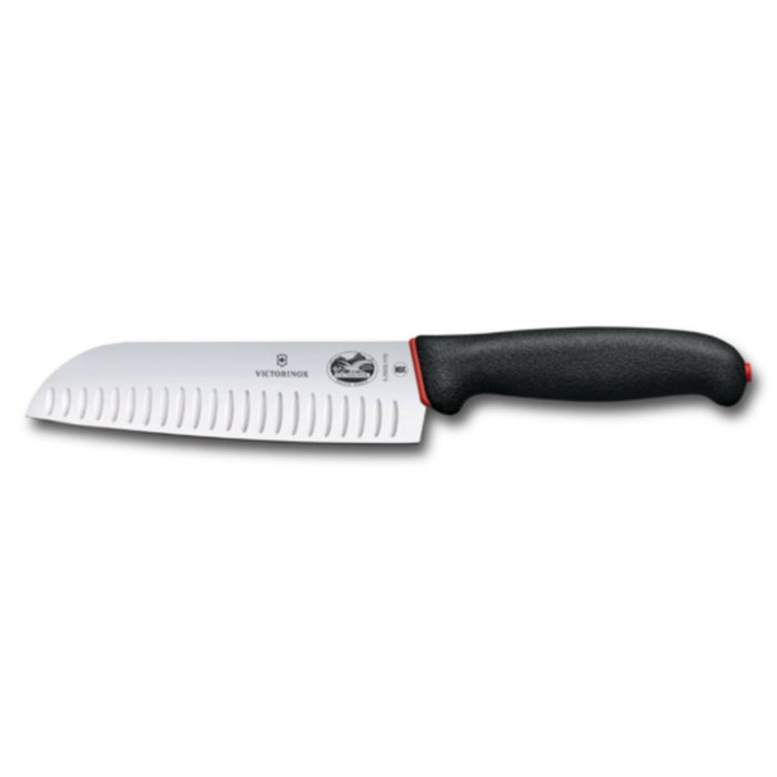 Victorinox 5.2523.17DB 7 Inch Asian Santoku Knife with Dual Grip