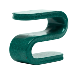 Rosko RO-ACC-WS-HOOK-GE Green Epoxy S-Hook for Wire Shelving