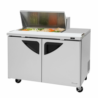 Turbo Air TST-48SD-08S-N 48" Super Deluxe Sandwich/Salad Prep Table