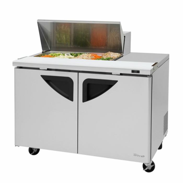 Turbo Air TST-48SD-08S-N Table de préparation à sandwichs/salades 48" Super Deluxe