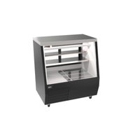 Vitrine réfrigérée double service pour charcuterie Omcan RS-CN-0050D-BK 50 po