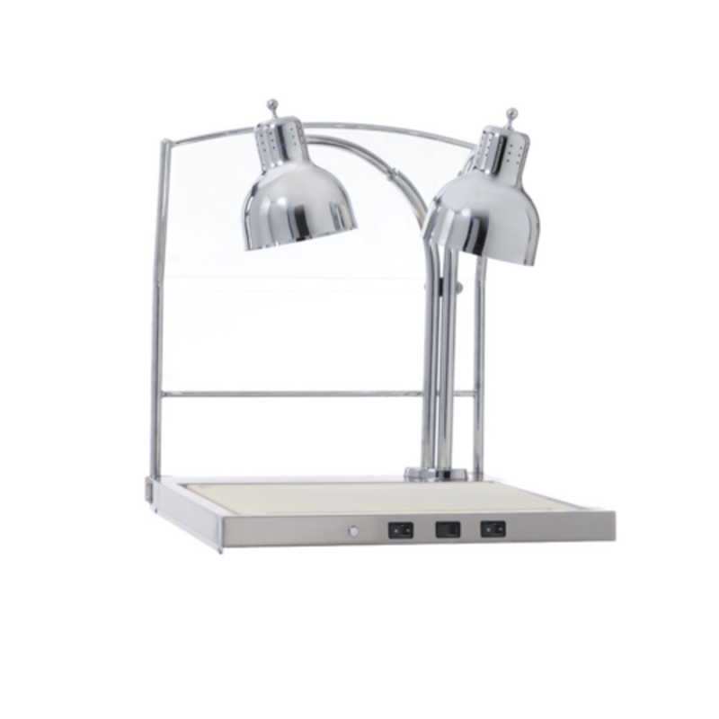 Alto-Shaam CS-200/S 26" Countertop Hot Carving Station With Heat Lamps For Buffet Display