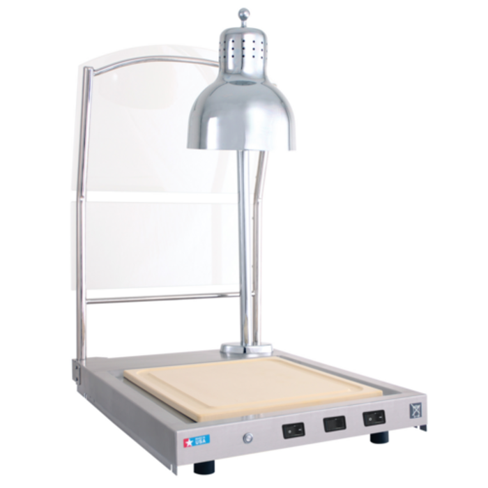 Alto-Shaam CS-100/S Countertop Hot Carving Station With Heat Lamp And Carving Shelf