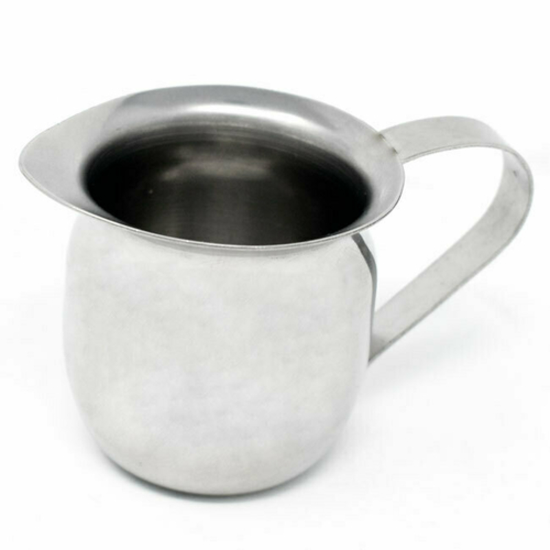 Stainless Steel Creamer Dispenser For Coffee And Beverages With Modern Design