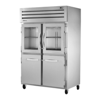 Réfrigérateur traversant à deux portes mi-hauteur True SPEC SERIES® de 133,73 cm