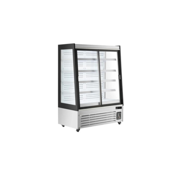 Vitrine réfrigérée à portes coulissantes EFI Sales CGSM2S-5271 51,6 po