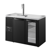True TDR48-RISZ1-L-B-SG-1 Réfrigérateur de tirage de bière simple zone 48"