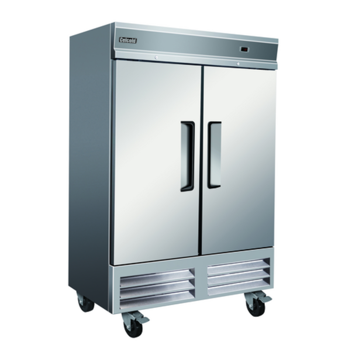 Celcold CF54SD 54"W Two-Section Reach-In Freezer 49 cu.ft.