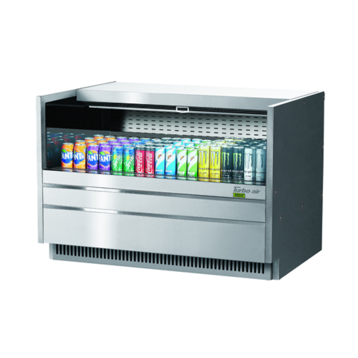 Turbo Air TOM-48UC-S-N Vitrine Réfrigérée Encastrable de 122 cm (48-1/4 po) et 192,5 litres (6,8 pi³)