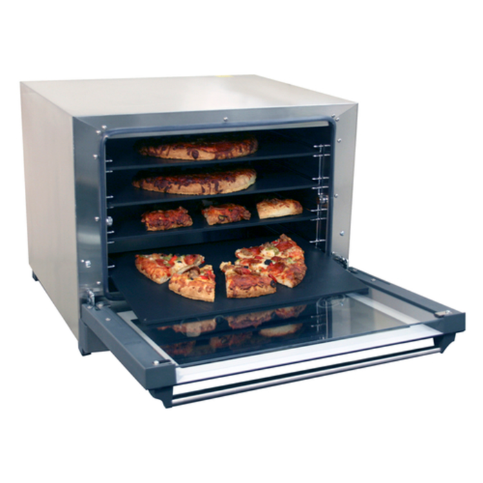 Cadco OV-023P Electric Countertop Convection Oven Half Size 4 Pan