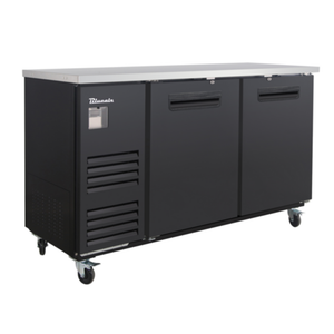 Blueair BLBB69-3B-HC 69-Inch Refrigerated Back Bar Cabinet Cooler