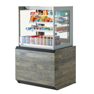 Federal Industries ITDSS4826F 48" Non-Refrigerated Italian Glass Countertop Display Case