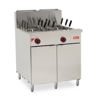 Omcan 48000 22 Gallon Natural Gas Floor Model Pasta Cooker