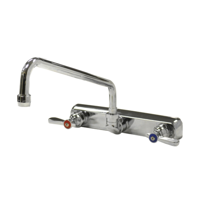 Thorinox WM-08-S12 Wall Mount Faucet with 8" Centers & 12" Nozzle
