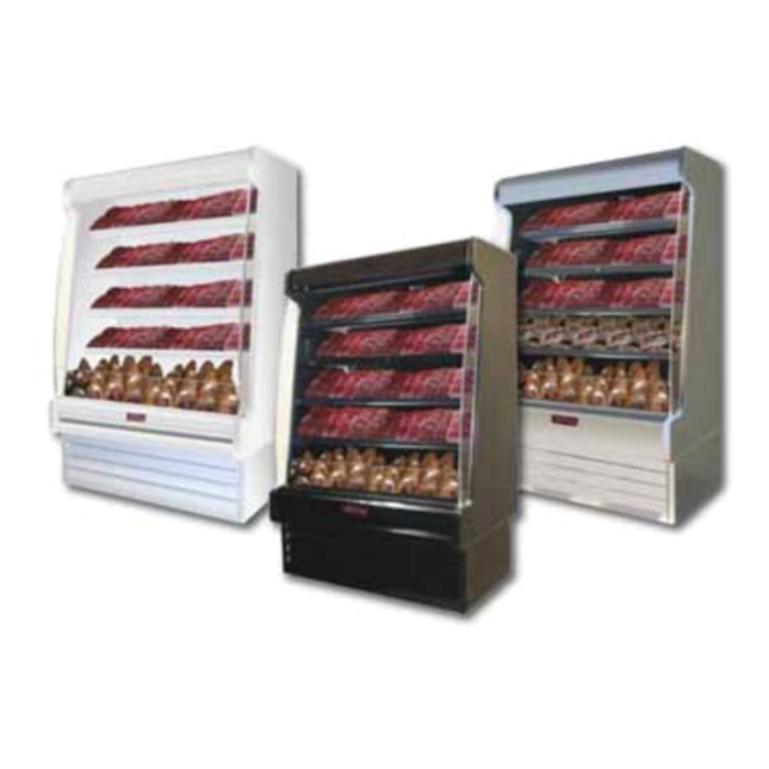 Howard McCray SC-OM35E-3S-S-LED 39" Packaged Meats Open Merchandiser