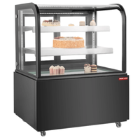 New Air NDC-36-CG 37-Inch Curved Glass Refrigerated Display Case