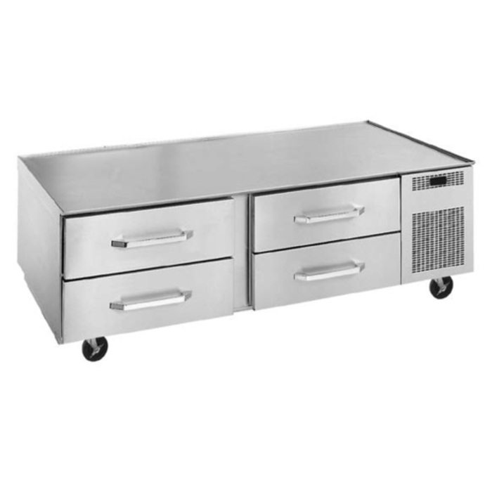 Randell LPRES1L2-82C4 82"W Refrigerated Base Equipment Stand