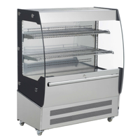Black Diamond BDVACM-200 39.5"W Open Air Curtain Merchandiser