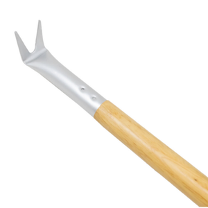 Omcan 44969 Commercial Pizza Dough Bubble Popper Professional Uneven Rise Preventer Tool with wooden handle and metal tip