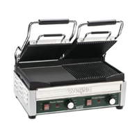 Waring WDG300 17" x 9.25" Dual Surface Panini Grill