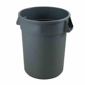 Omcan 80586 Heavy-Duty Commercial Trash Can Container, 32 Gallon