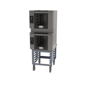 Cadco BLS-4HTD-2 Bakerlux Double Stack Half Size Convection Oven