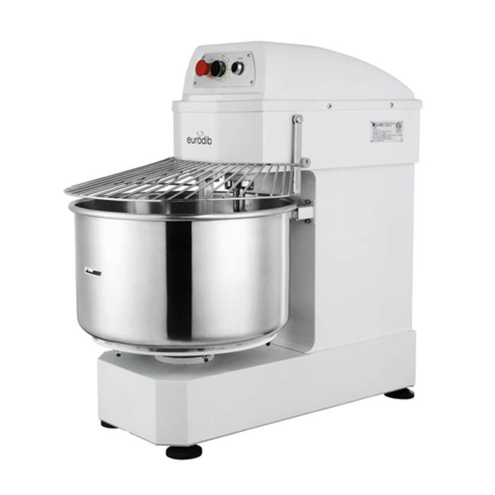 Eurodib LM50TETL 50 Qt. Commercial Spiral Dough Mixer For High-Quality Dough Preparation