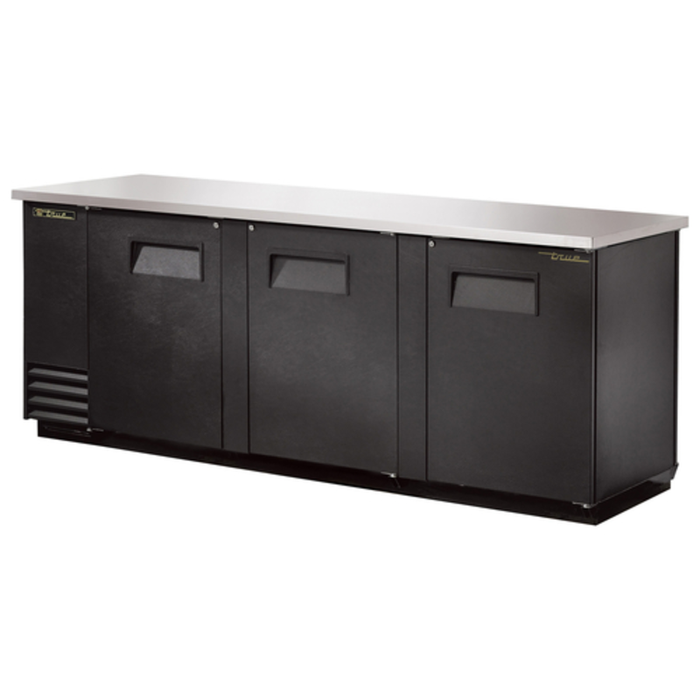 Réfrigérateur de bar arrière traversant True TBB-4PT de 90,38 pouces