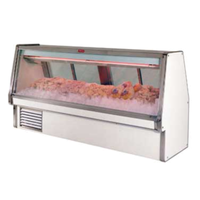 Howard McCray SC-CFS34E-12-S-LED 148.5" Fish Poultry Service Case
