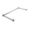 Galvanized Leg Brace For 24" X 60" Worktable To Enhance Flexibility And Support.