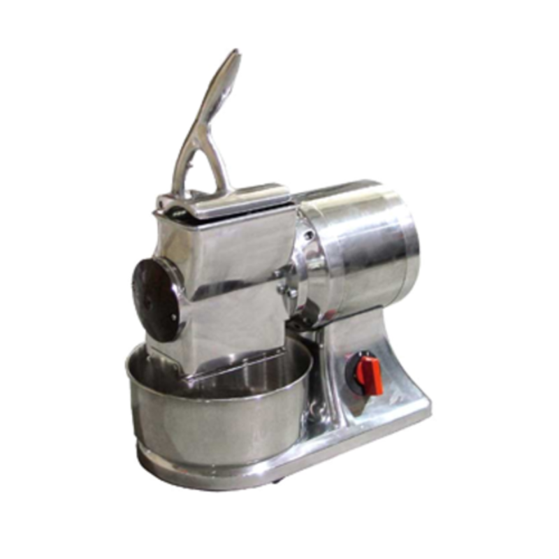 Râpe de comptoir commerciale en acier inoxydable Trento 11403 1,5 HP avec gamelle de collecte