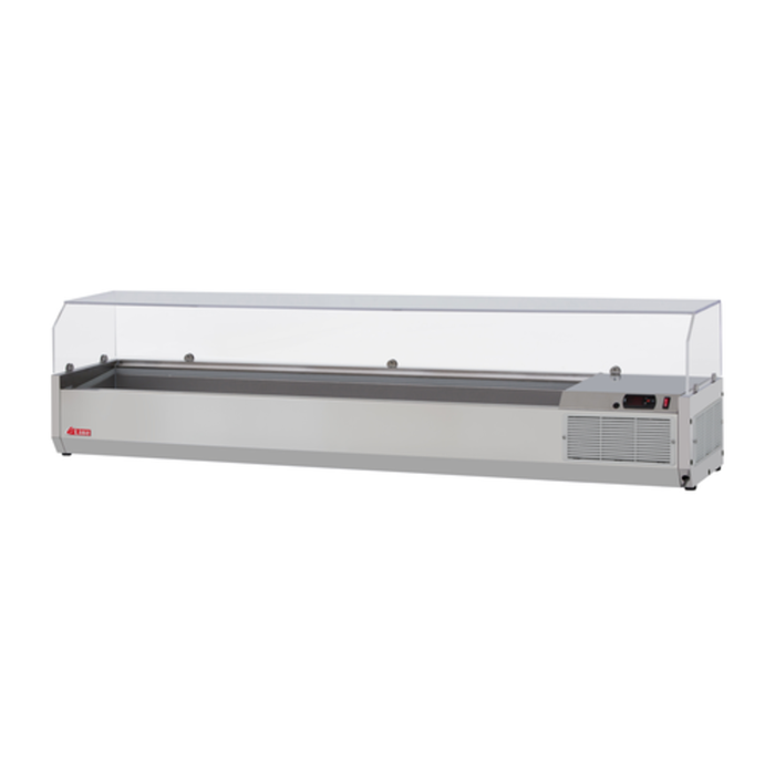 Turbo Air CTST-1800G-N 72"L Refrigerated Countertop Pan Rail