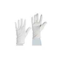 StemShine SPG-WHT Soft White Microfiber Polishing Gloves for Glassware